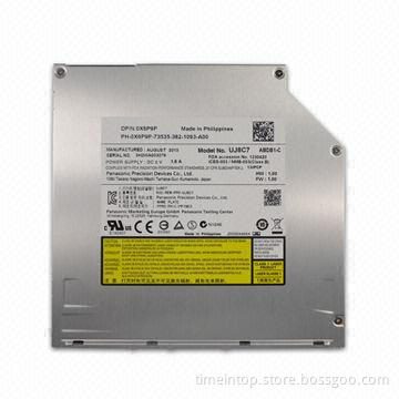 9.5mm SATA MATSHITA UJ8C7 Slot Load CD DVD RW Burner Drive